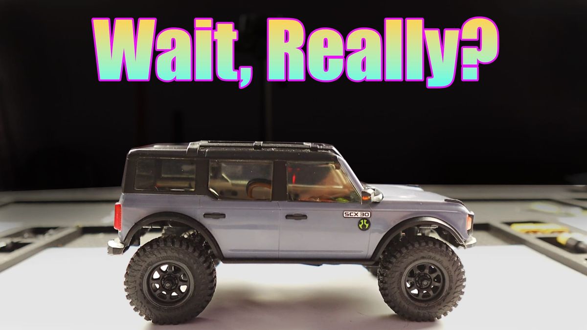 A Smaller Crawler - The Axial SCX30 (review)
