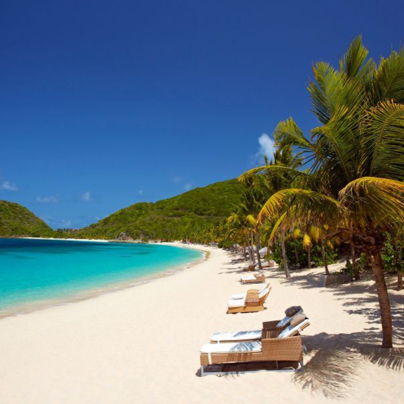 A picture showng a tranquil scene at Peter Island Resort on Peter Island in the British Virgin Islands