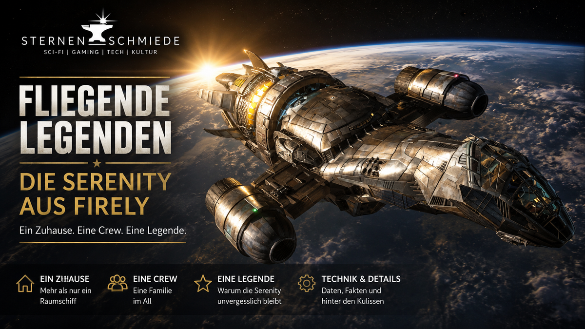 🚀 Fliegende Legenden #02 - Die Serenity aus Firefly – Mehr als nur ein Raumschiff