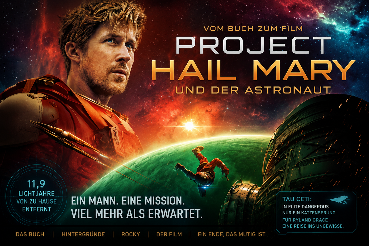 Project Hail Mary und Der Astronaut: Wie aus einem großartigen Buch ein grandioser Science-Fiction-Film wurde