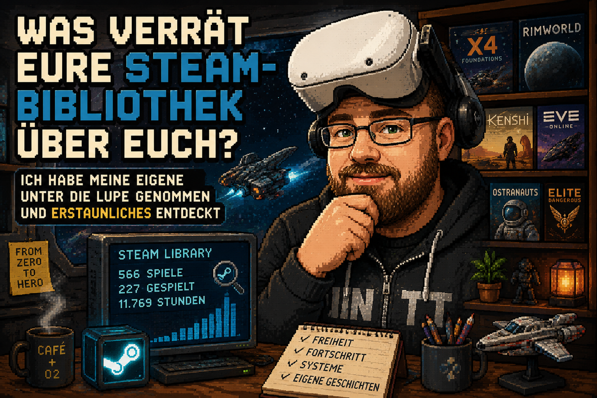 Was verrät eure Steam-Bibliothek über euch? Ich habe meine eigene unter die Lupe genommen und Erstaunliches entdeckt