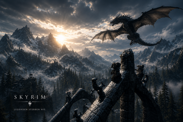 Skyrim – Meine zweite Heimat zwischen Bergen, Wäldern und Drachen