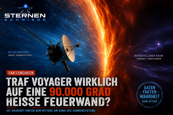 Faktencheck: Traf Voyager wirklich auf eine 90.000 Grad heiße Feuerwand am Rand des Sonnensystems?