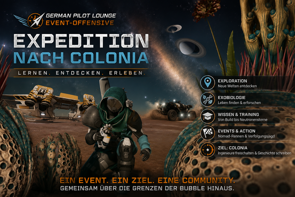 21.916 Lichtjahre, Neutronensterne und ein verrücktes Rennen – Unsere GPL-Expedition nach Colonia