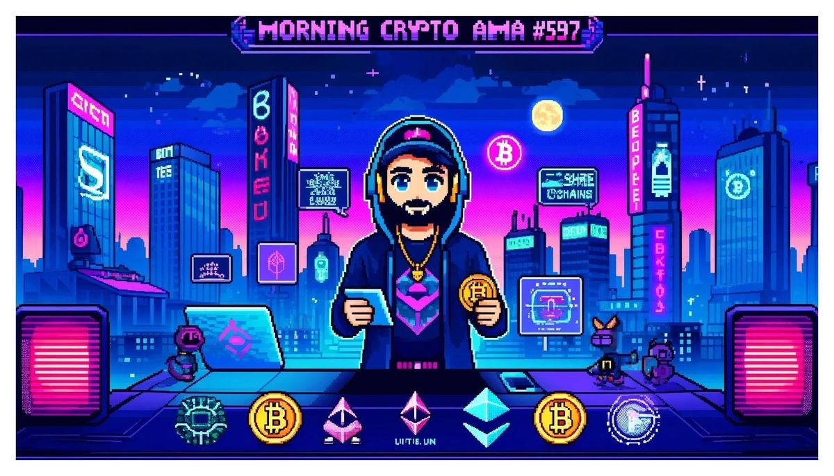 AMA com EddieOz | Morning Crypto #597