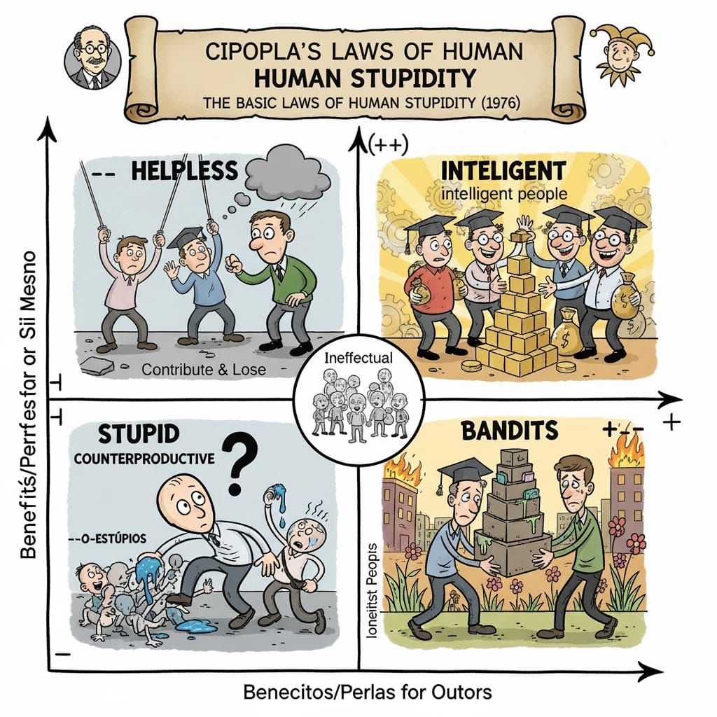 As Leis Básicas da Estupidez Humana