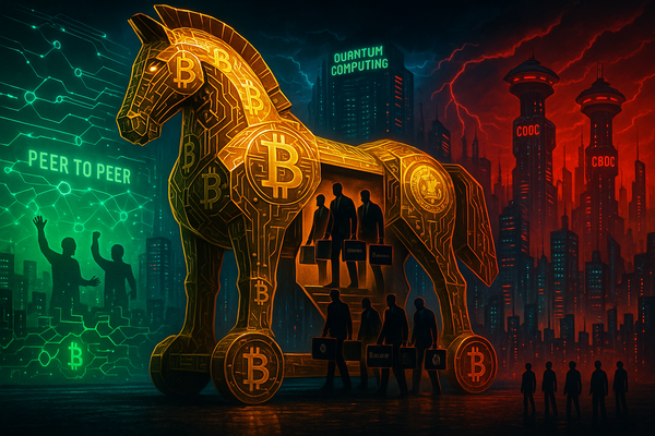 A Estratégia do Cavalo de Troia: Acumulação Institucional de Bitcoin como Captura da Rede