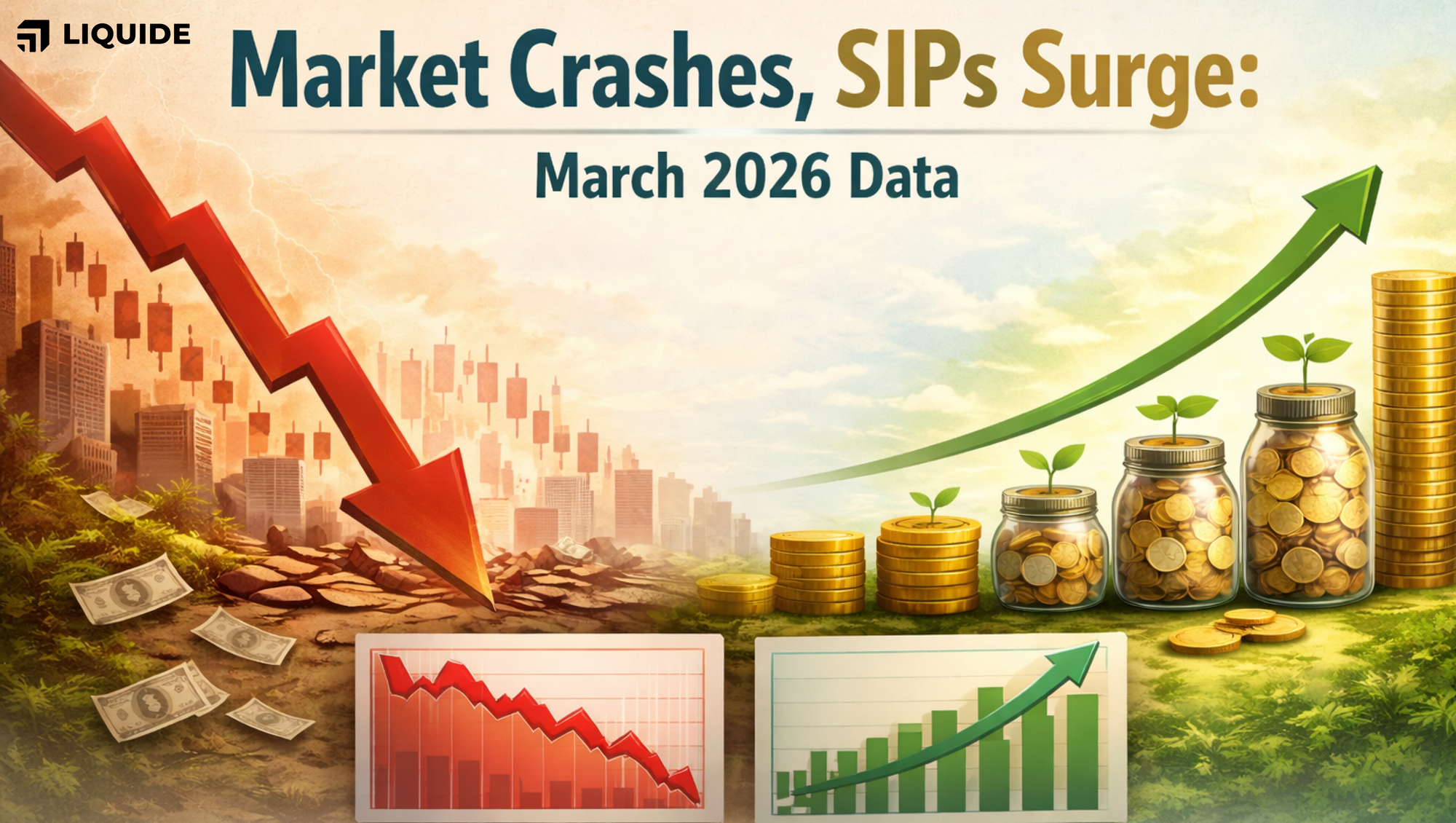 Nifty Falls 11% but SIPs Hit Record ₹32,000 Cr: Why Retail Investors are Buying the Dip