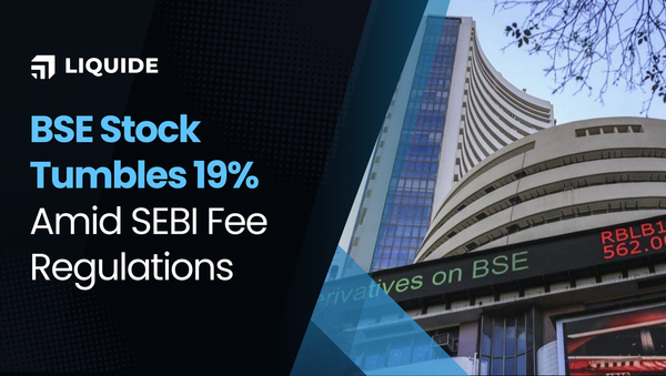 bse, stock tumbles 19%, sebi, mcx, nse, stock market news, limo, liquide