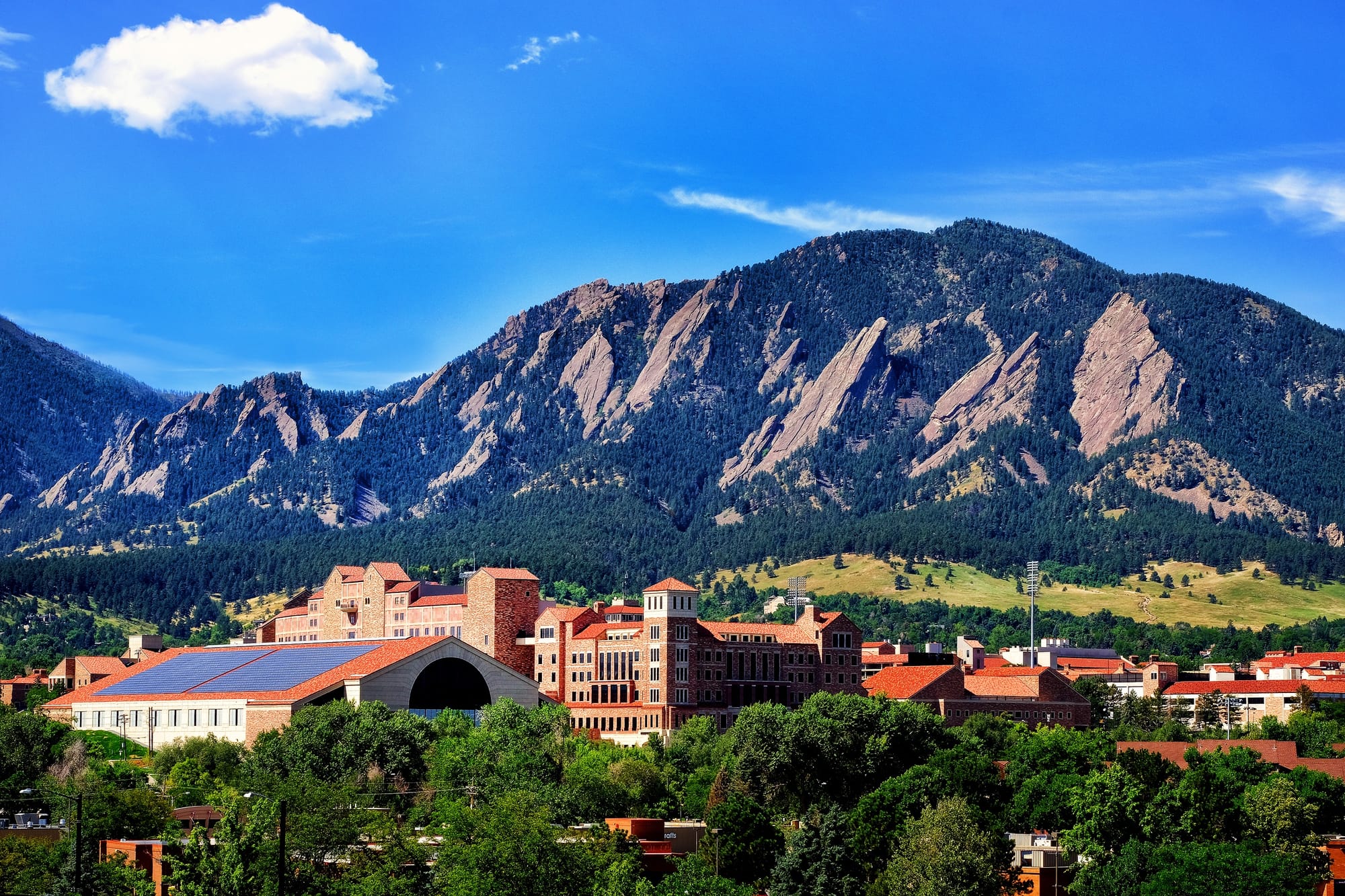 Boulder is een leuk voorstadje van Denver.