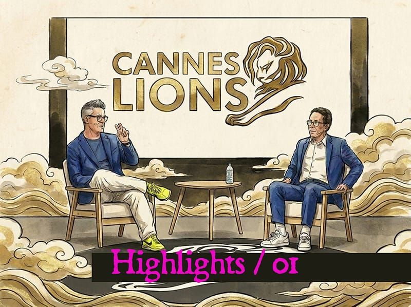 Nagyágyúk, ha találkoznak: Ritson–Sharp „csörte” a Cannes Lions színpadán