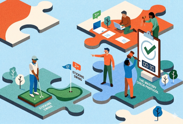 The Mastery Check: A 30-Second Protocol to Guarantee Your New Swing Sticks