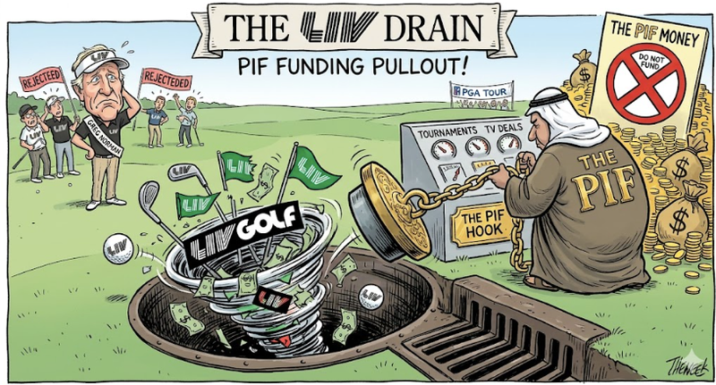 LIV Golf’s $5B safety net has evaporated...and it’s broken the players' zen