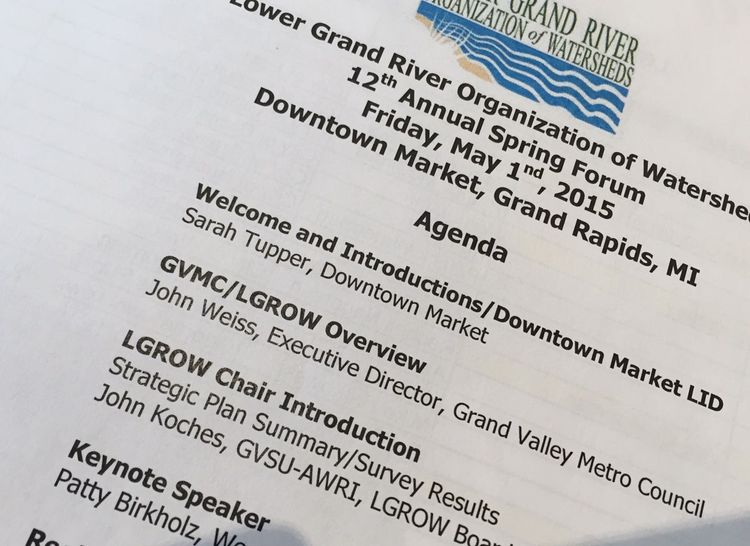 I go to a watershed forum and have an unexpected conversation