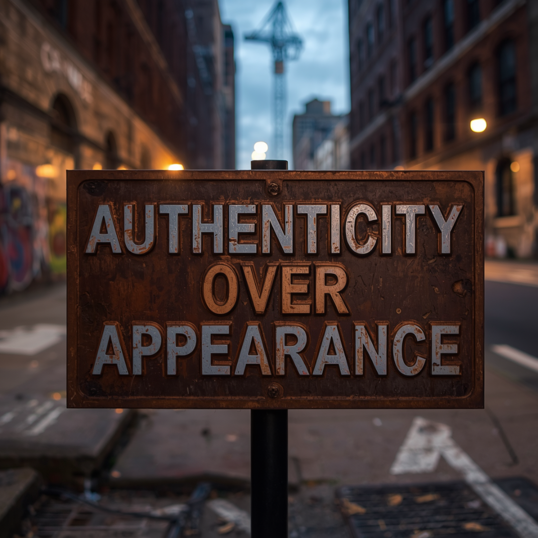 Authenticity Over Appearance