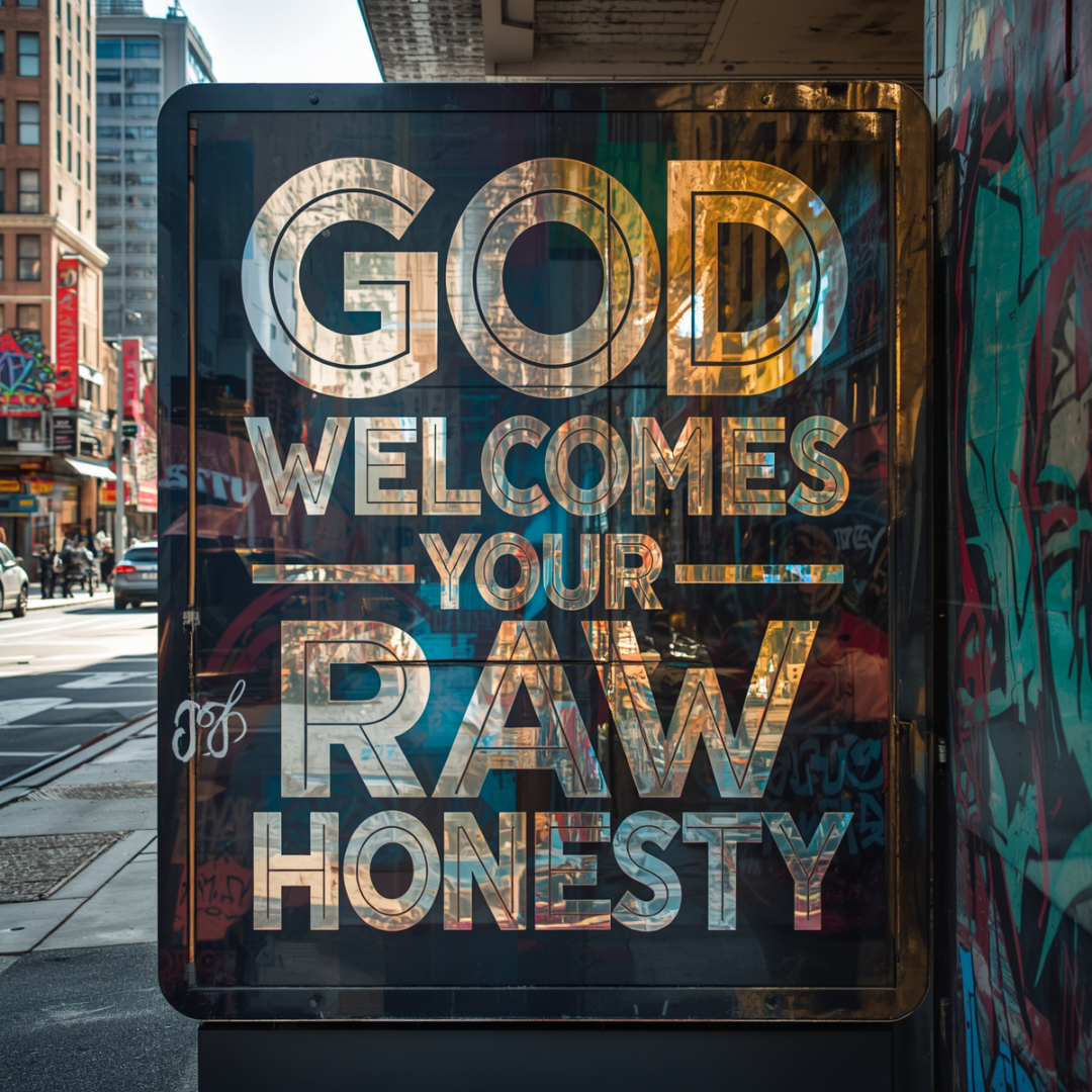 God Welcomes Your Raw Honesty