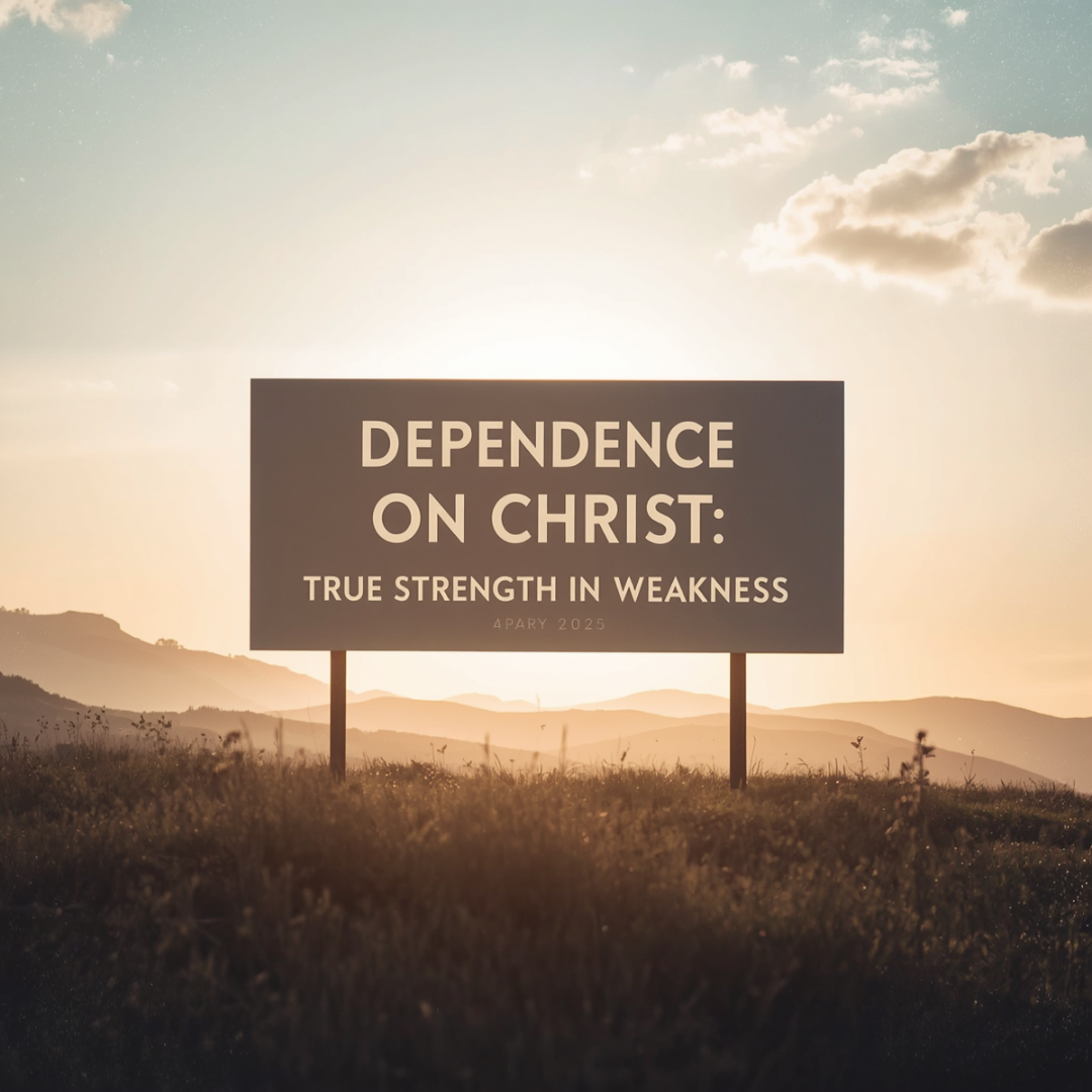 Dependence on Christ: True Strength in Weakness