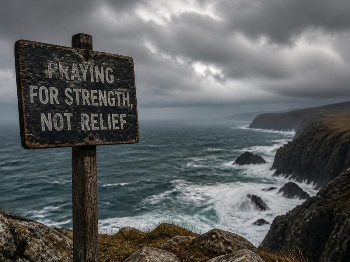 Praying For Strength Not Relief
