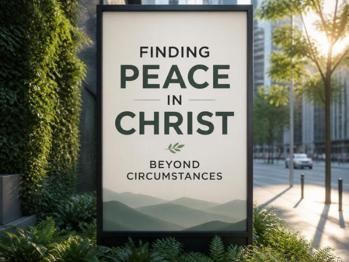 Finding Peace in Christ Beyond Circumstances