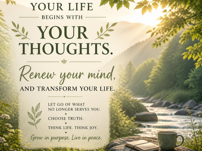 The importance of renewing your mind
