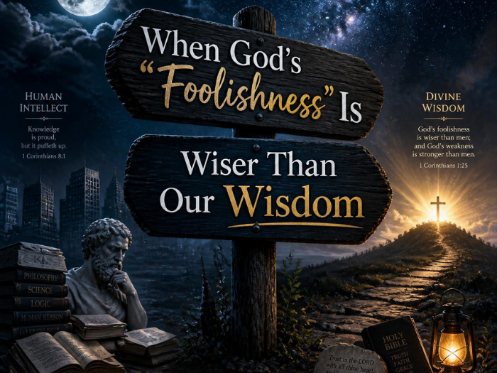 When God’s “Foolishness” Is Wiser Than Our Wisdom