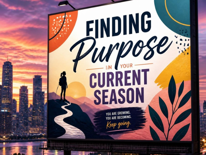 Finding Purpose in Your Current Season