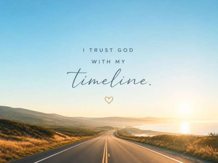 Trusting God with your timeline