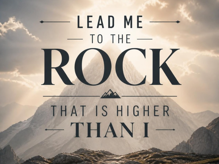 Lead Me to the Rock That Is Higher Than I