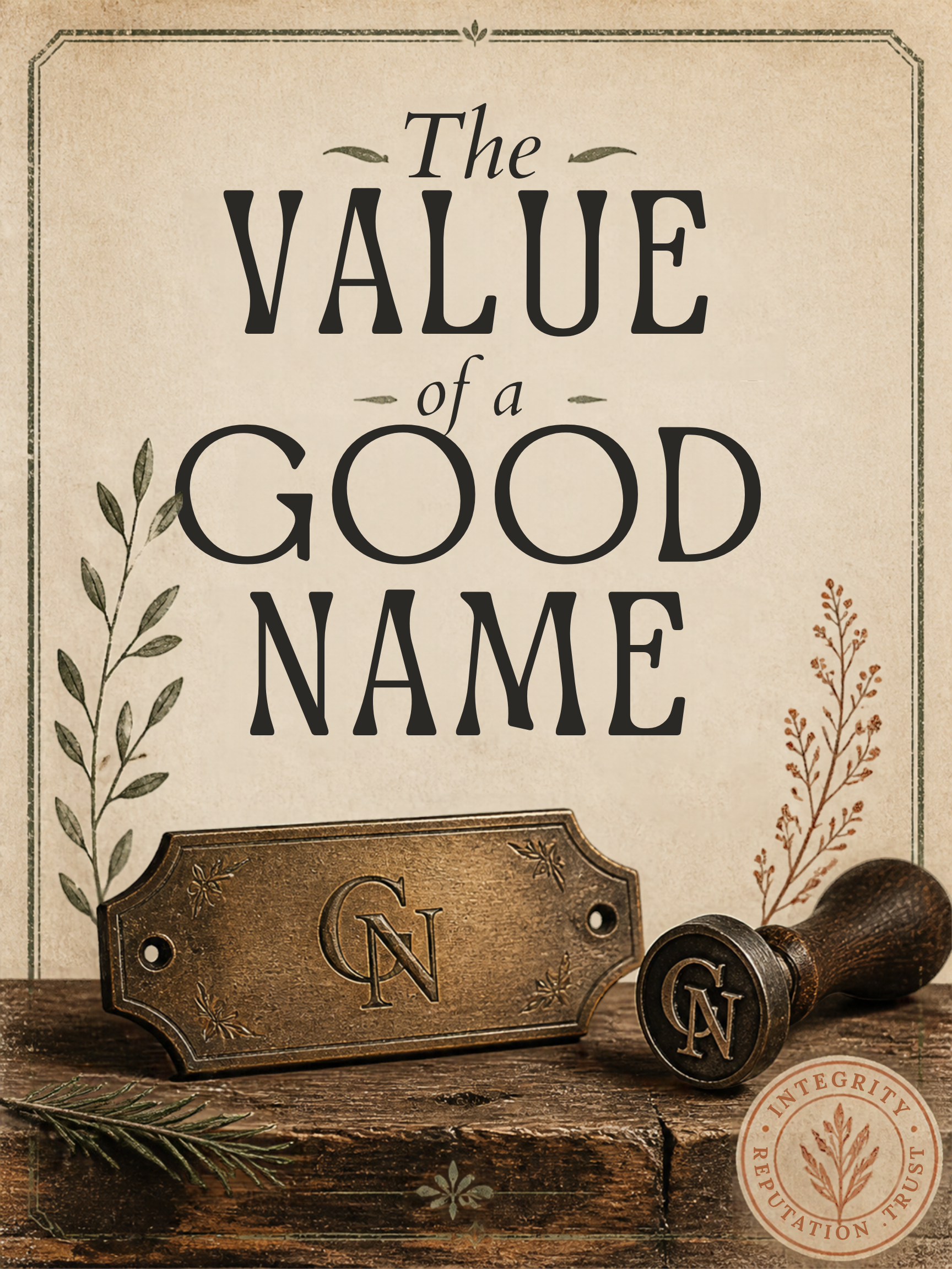 The Value of a Good Name