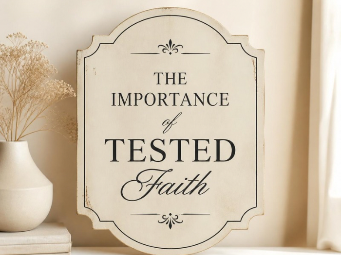 The Importance of Tested Faith