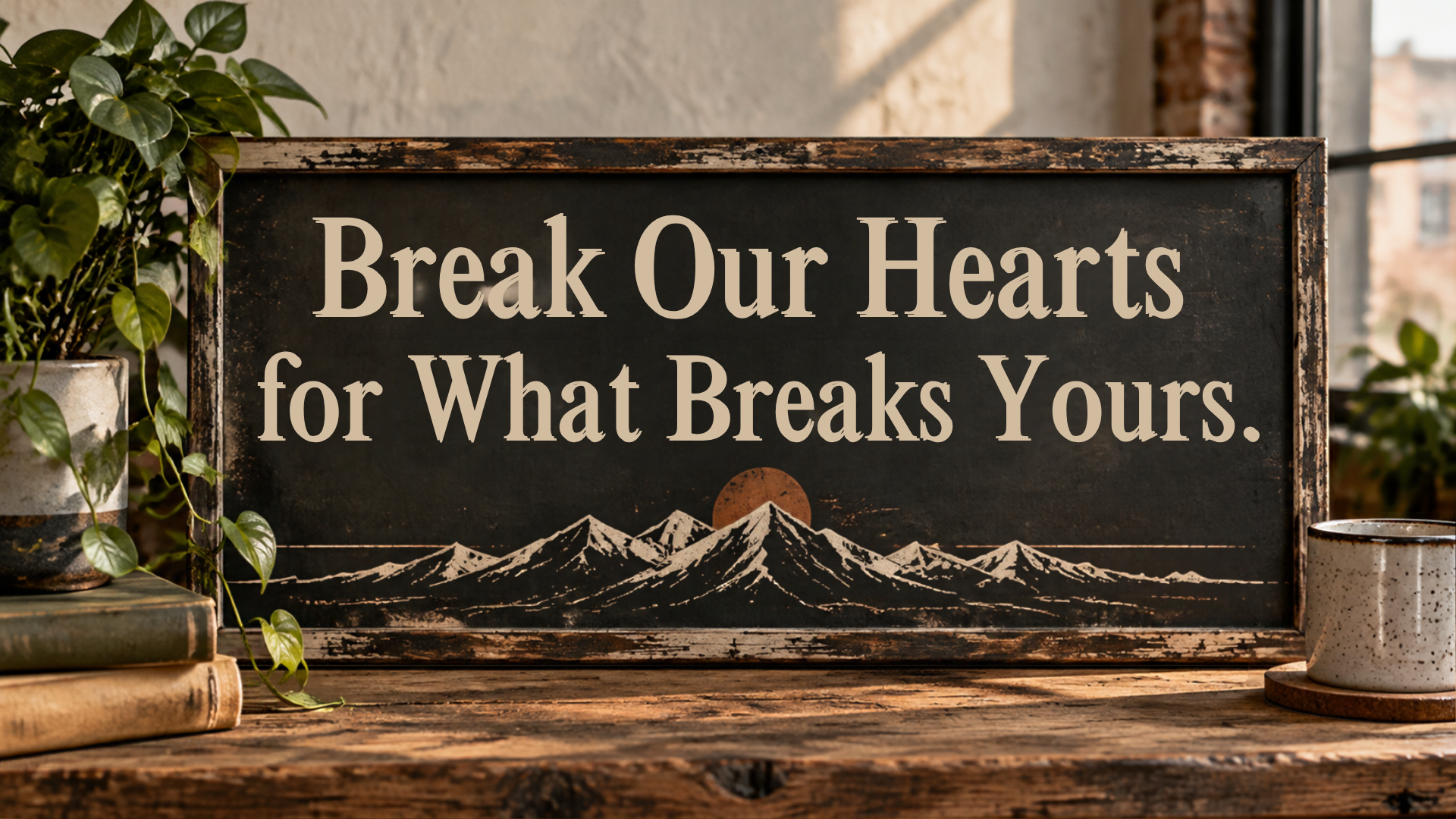 Break Our Hearts for What Breaks Yours