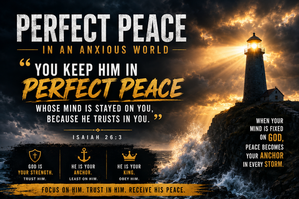 Perfect Peace in an Anxious World