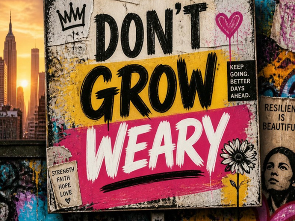 Don’t Grow Weary
