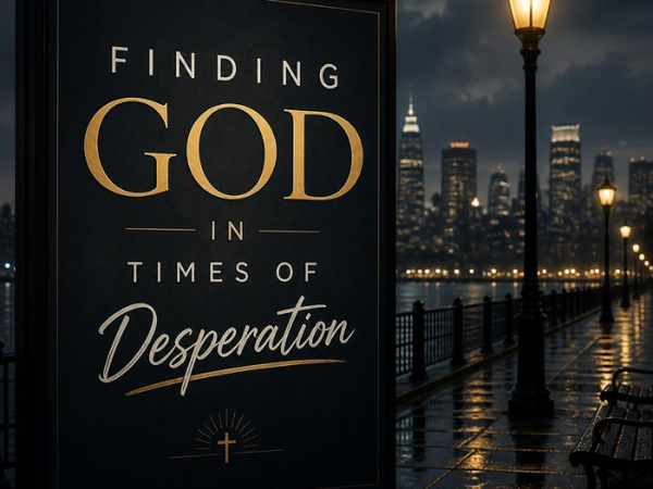 Finding God in Times of Desperation