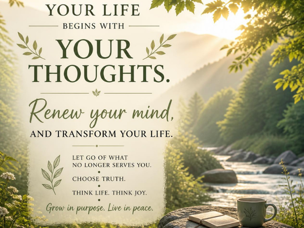 The importance of renewing your mind