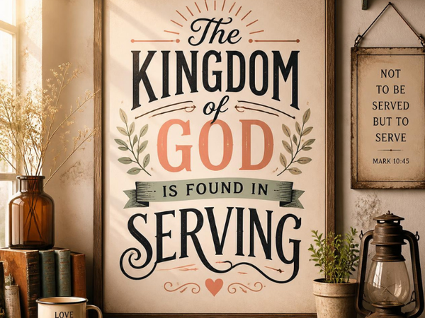 The Kingdom of God is Found in Serving