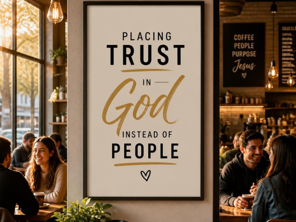 Placing Trust in God Instead of People