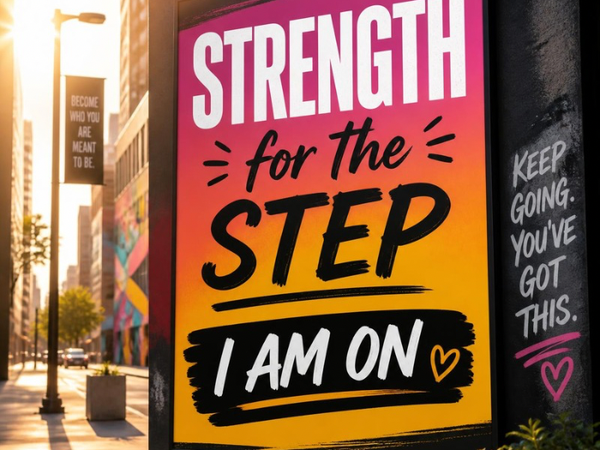 Strength For The Step I Am On