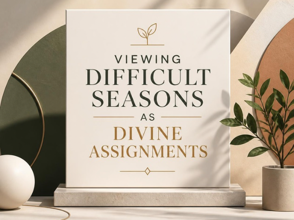 Viewing Difficult Seasons as Divine Assignments