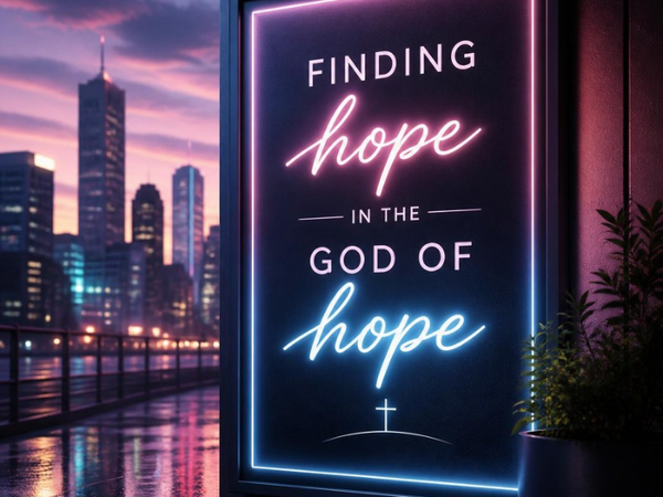 Finding hope in the God of hope