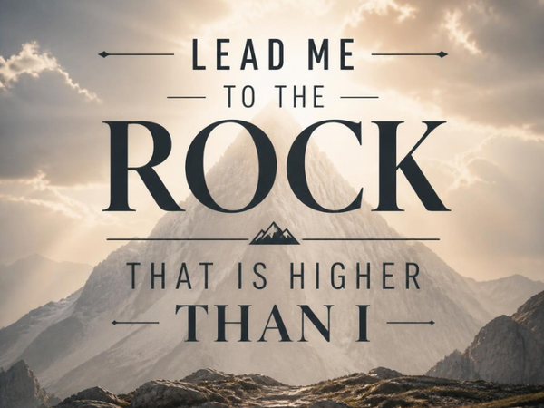 Lead Me to the Rock That Is Higher Than I