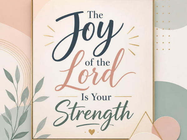 The Joy of the Lord Is Your Strength