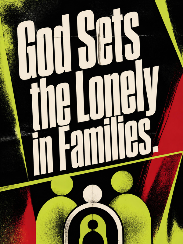 God Sets the Lonely in Families