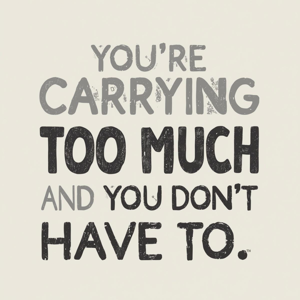 You’re Carrying Too Much (And You Don’t Have To)
