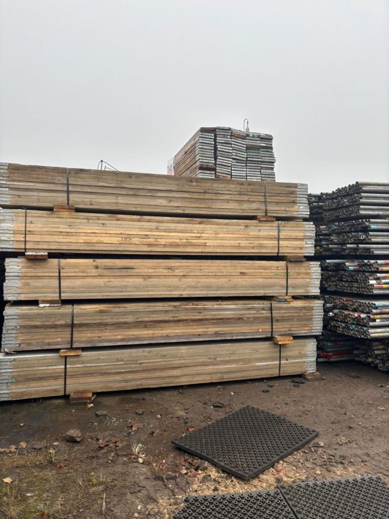 Reclaimed Scaffold Boards Are Perfect for Shelves, Rustic Furniture and DIY Projects in Nottingham