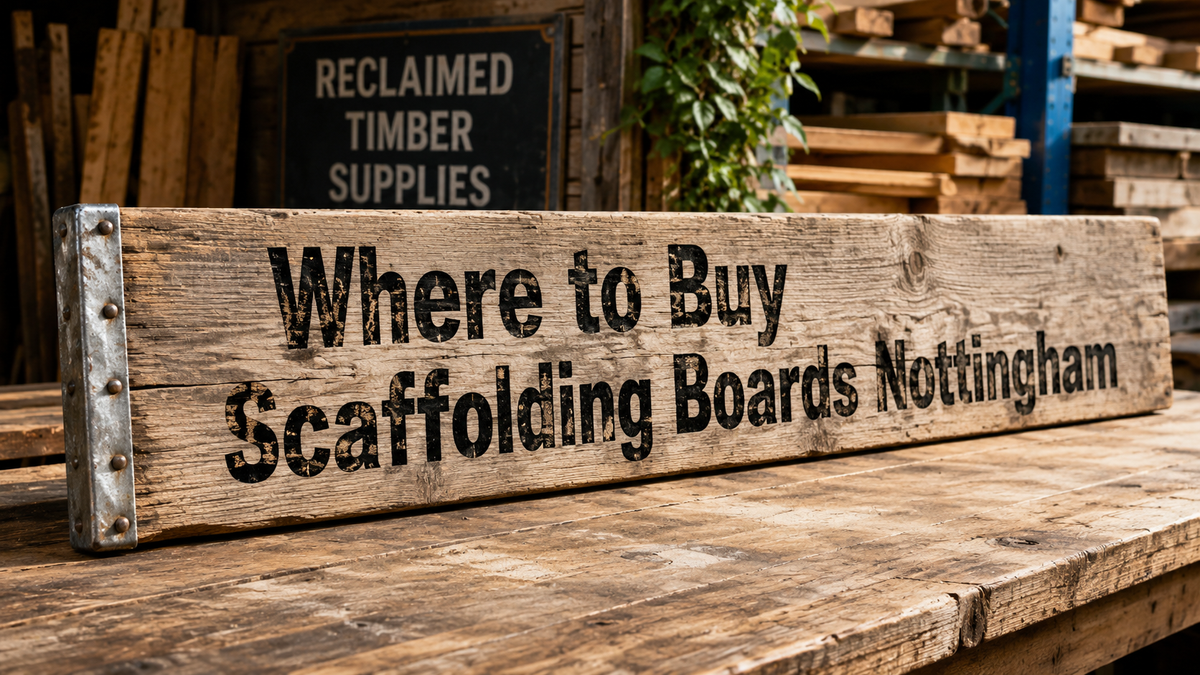 Where to Buy Reclaimed Scaffolding Boards in Nottingham