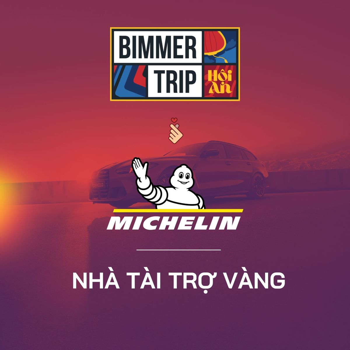 Michelin Việt Nam tài trợ cho chương trình BIMMERTRIP 2024 của BMW Car Club Vietnam