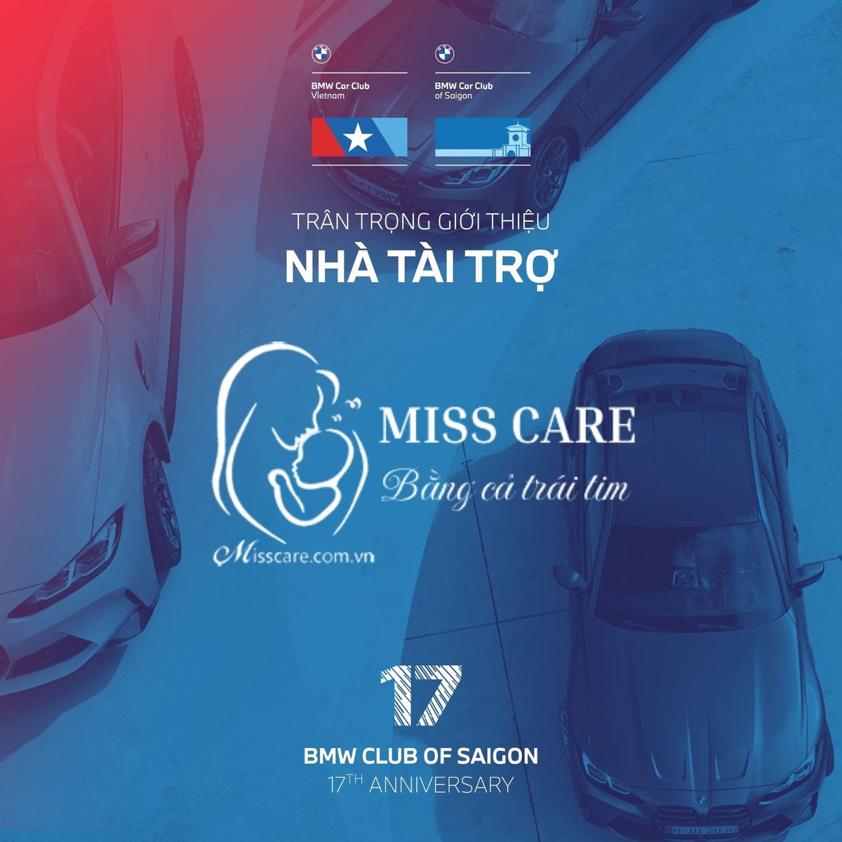 Miss Care tài trợ chương trình Sinh nhật 17 năm BMW Club of Saigon