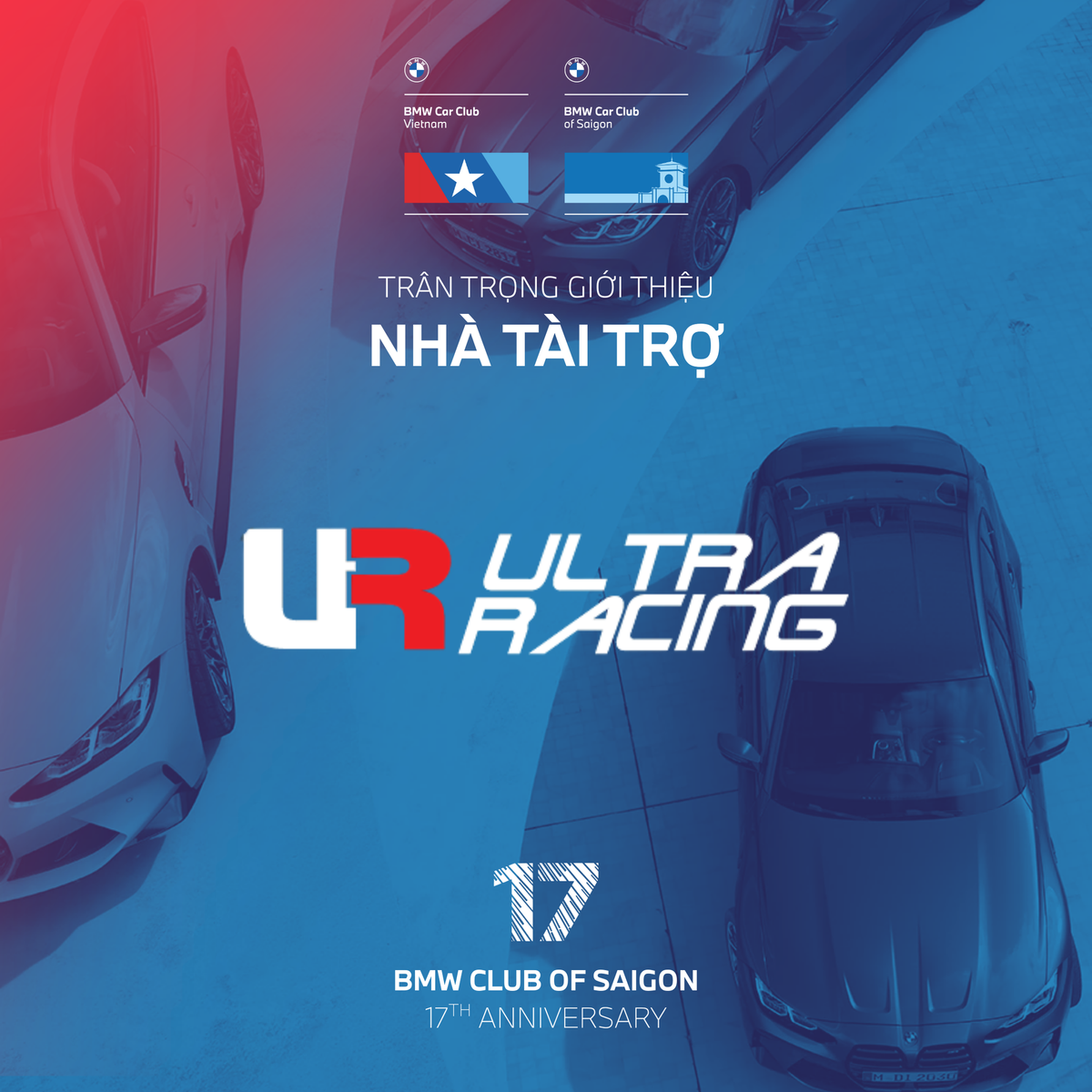 Ultra Racing tài trợ chương trình Sinh nhật 17 năm BMW Club of Saigon