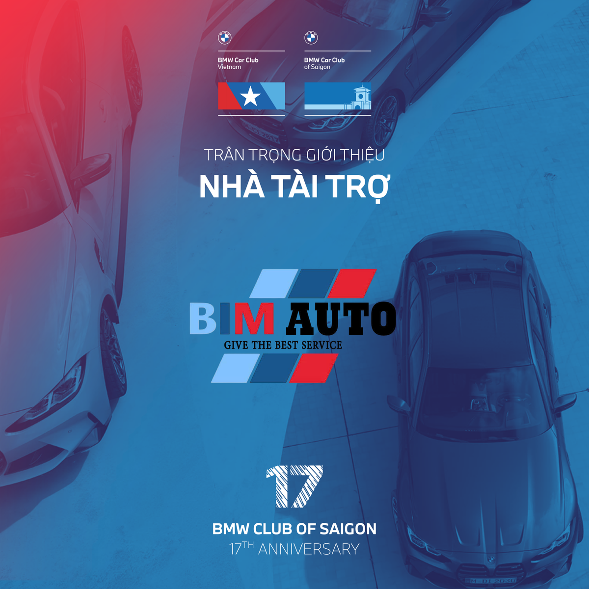 BIM Auto tài trợ chương trình Sinh nhật 17 năm BMW Club of Saigon